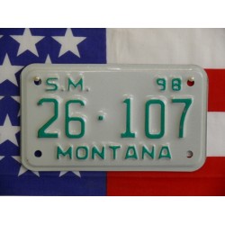 Americká Moto SPZ Montana 1998
