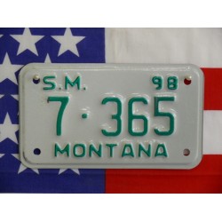 Americká Moto SPZ Montana 1998