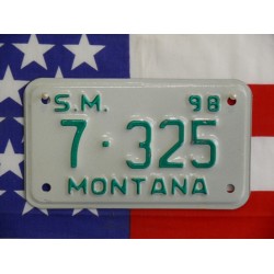 Americká Moto SPZ Montana 1998