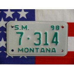 Americká Moto SPZ Montana 1998