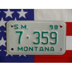 Americká Moto SPZ Montana 1998