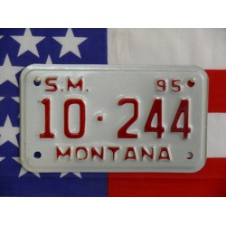 Americká Moto SPZ Montana 1995