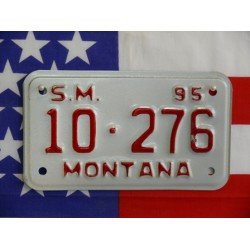 Americká Moto SPZ Montana 1995