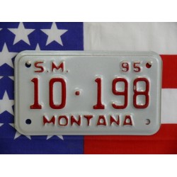 Americká Moto SPZ Montana 1995