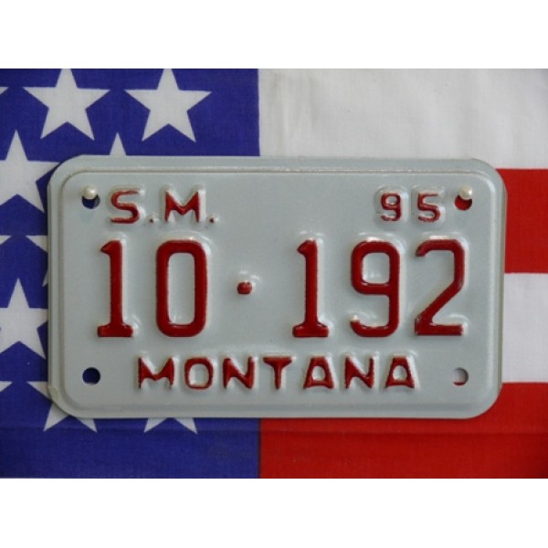Americká Moto SPZ Montana 1995