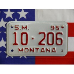 Americká Moto SPZ Montana 1995