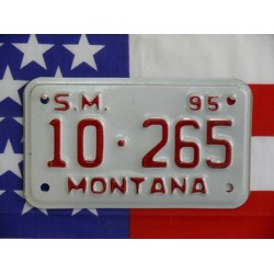 Americká Moto SPZ Montana 1995