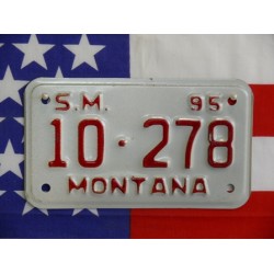 Americká Moto SPZ Montana 1995