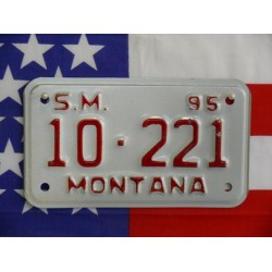 Americká Moto SPZ Montana 1995