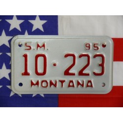 Americká Moto SPZ Montana 1995