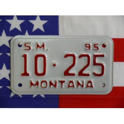 Americká Moto SPZ Montana 1995