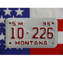 Americká Moto SPZ Montana 1995