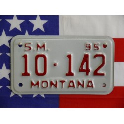 Americká Moto SPZ Montana 1995