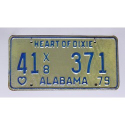 Americká SPZ Alabama