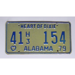 Americké SPZ Alabama