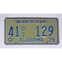 Americká SPZ Alabama