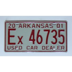 Americká SPZ Arkansas
