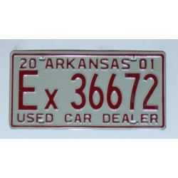 Americká SPZ Arkansas