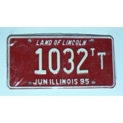 Americká SPZ Illinois sbírka 1032