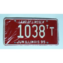 Americká SPZ Illinois sbírka 1038