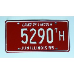 Americká SPZ Illinois sbírka 5290