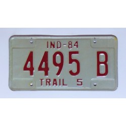 Americká SPZ Indiana 