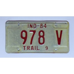 Americká SPZ Indiana 