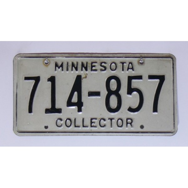 Americká SPZ Minnesota collector