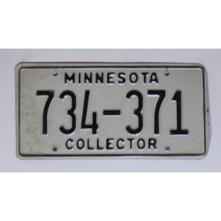 Americká SPZ Minnesota collector