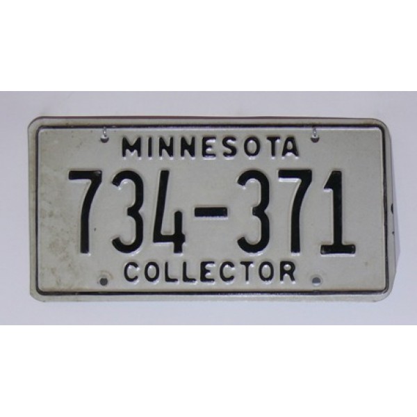 Americká SPZ Minnesota collector