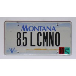 Americká SPZ Montana vanity