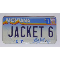 Americká SPZ Montana vanity