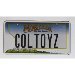 Americká SPZ Montana vanity