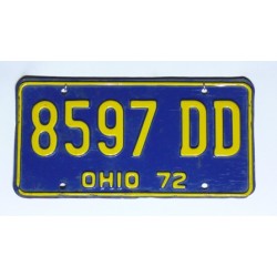 Americké SPZ Ohio pár