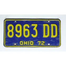 Americké SPZ Ohio pár