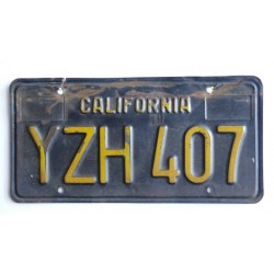 Americká spz California historická