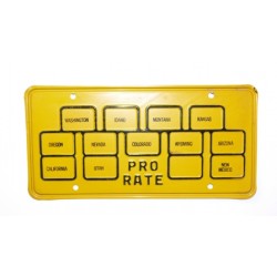 Americká SPZ California historická 1956 truck