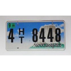 Americká SPZ Wyoming