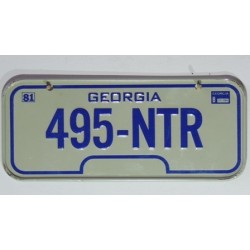 Americká SPZ na kolo r. 81