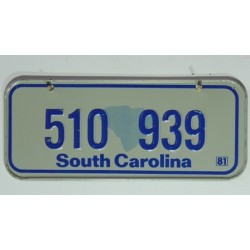 Americká SPZ na kolo r. 81