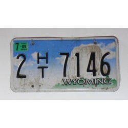 Americká SPZ Wyoming