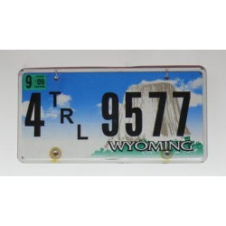 Americká SPZ Wyoming