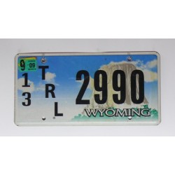 Americká SPZ Wyoming