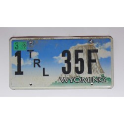 Americká SPZ Wyoming