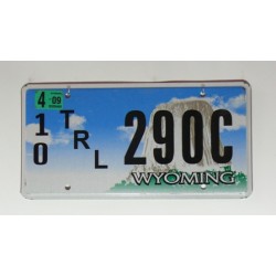 Americká SPZ Wyoming