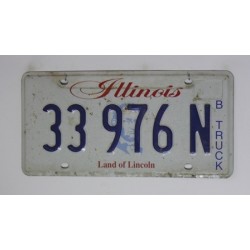 Americká spz Illinois