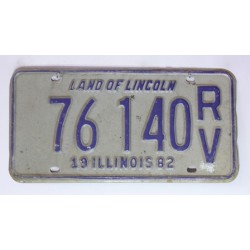 Americká spz Illinois