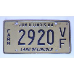 Americká spz Illinois