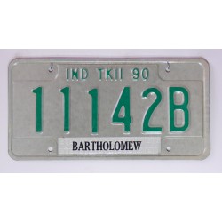 Americká spz Indiana