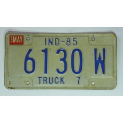 Americká spz Indiana